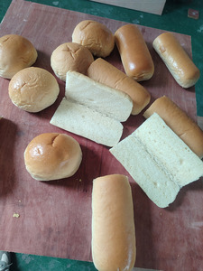 <strong>Electric</strong> Horizontal Hamburger Bakery Cutting Machine <strong>Bread</strong> <strong>Slicer</strong> Vertical Type Hamburger Cutting Machine - Product Image 2