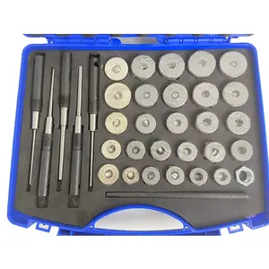 22-38 طقم مخرطة مقعد صمام السيارة ، أداة إصلاح مقعد عجلة طحن ، أداة مقعد صمام الماس الصلب سبيكة - Product Image 2