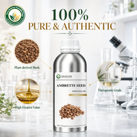 Huile de graines d'ambrette (Abelmoschus Moschatus) en marque blanche OEM, formule personnalisée pour les marques de parfums de luxe sur mesure