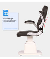 Chaise d'optométrie professionnelle réglable et combinée pour optométriciens