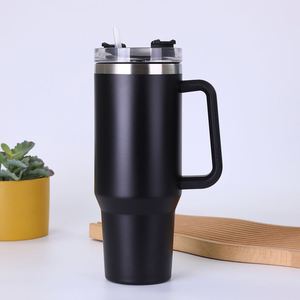 Gobelet de voyage H1.0 pour voiture, 40 oz, à double paroi isolée, avec couvercle, paille et base antidérapante, personnalisable avec logo ODM - Product Image 5