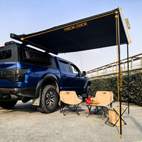 Auvent rétractable pour voiture 4x4, abri solaire imperméable pour camping en extérieur et overlanding
