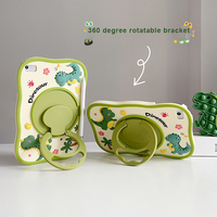 Étui en silicone pour iPad Mini 7 2024 pour enfants, étui mignon pour iPad Mini A17 Pro 8.3 pouces, iPad Mini 6 2021