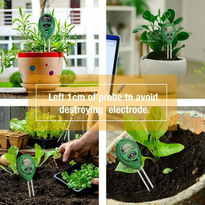 3-इन-1 मिट्टी डिटेक्टर पौधे फूल वनस्पति मिट्टी टेस्टर नमी मीटर प्रकाश तीव्रता मीटर - Product Image 5