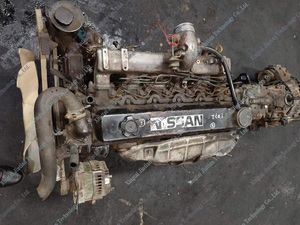 Moteur Diesel <span class=keywords><strong>d</strong></span>'<span class=keywords><strong>occasion</strong></span> japonais TD42 Original, 6 cylindres, sans Turbo, avec Transmission 4x4 pour patrouille - Product Image 4