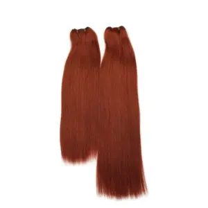 No chemical process machine wefts 12a double drawn virgin human hair improve free sample good with natural color