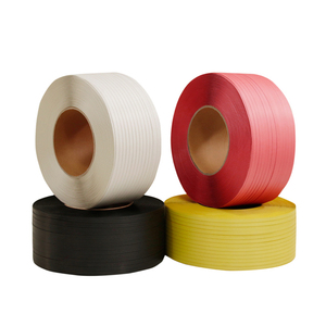 Vente directe d'usine Yongsheng, <span class=keywords><strong>bande</strong></span> de cerclage en PP blanc, largeur 12 mm, rouleau <span class=keywords><strong>pour</strong></span> <span class=keywords><strong>bande</strong></span> plastique - Product Image 1