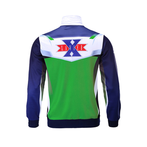 New design sportswear making school uniform サッカートラックスーツジャケット cheap factory - Product Image 2