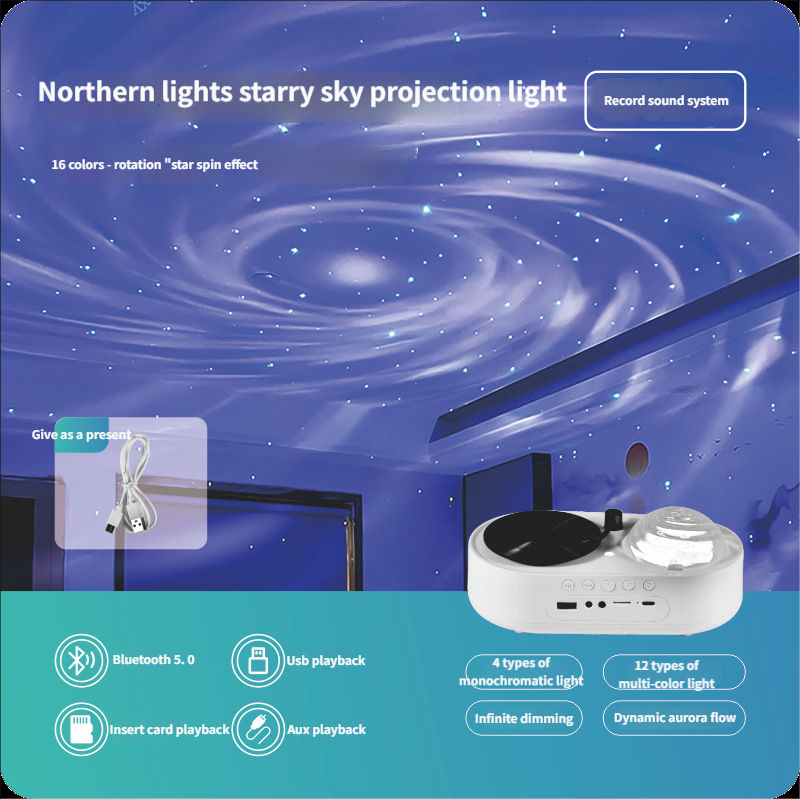 Plug-in Single Disco Ball Speaker Light