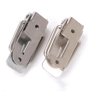 Khóa chốt tủ sắt giá rẻ J002, khóa chốt hộp dụng cụ, khóa kéo, khóa bạc mạ niken, dùng cho túi, thùng carton - Product Image 2