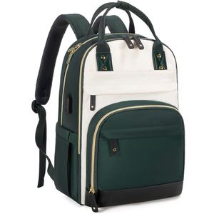 Mochila Oxford para ordenador portátil de gran capacidad para mujer 2024, diseño de moda transfronterizo para viajes informales, uso escolar universitario con cremallera - Product Image 4