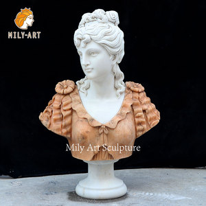 Statue de tête de <span class=keywords><strong>femme</strong></span> <span class=keywords><strong>en</strong></span> <span class=keywords><strong>marbre</strong></span> naturel, taille humaine, décoration de pièce, sculpture de <span class=keywords><strong>femme</strong></span>, <span class=keywords><strong>buste</strong></span> <span class=keywords><strong>en</strong></span> <span class=keywords><strong>marbre</strong></span> - Product Image 2