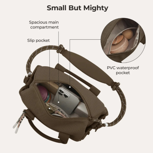 Waterproof Fitness Overnight Travel Casual Style 5.5L Nylon Custom <b>Womens</b> <b>Mini</b> Duffle Tote Bag Small Gym Sports Shoulder Bag - Product Image 1
