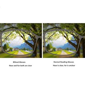 Lentille bifocale invisible photogrey à coupe bleue semi-finie en <span class=keywords><strong>polycarbonate</strong></span> SF1.591UV420, usine de Danyang, <span class=keywords><strong>prix</strong></span> de gros de haute qualité - Product Image 5