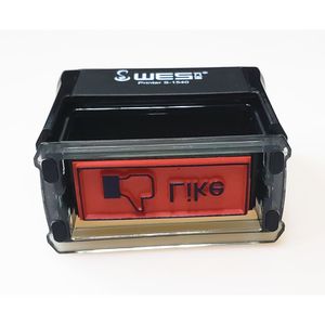 Nhà Máy Bán Buôn Biểu Tượng Tùy Chỉnh Thiết Kế Cá Nhân Tự Mực <span class=keywords><strong>Stamper</strong></span> Cho Thẻ Văn Phòng Giấy Thủ Công Tem Tự Mực Dấu - Product Image 6