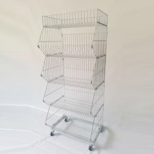 4-слойная сетчатая корзина для супермаркета - Product Image 1