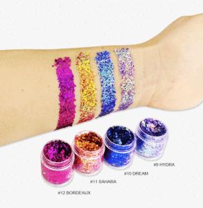 Créez votre propre Logo paillettes de Chrome infini crème ombre à paupières multicolore paillettes caméléon Gel ombre à paupières - Product Image 4