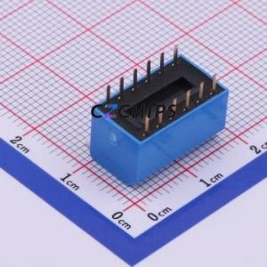 DP-06BP DIP Switch Through hole Component (THT) Switch Piano Key Single Pole Single Throw 6 2.54mm - Product Image 2