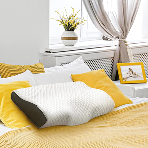 Oreiller de sommeil en mousse à mémoire de forme profilé SUREWALHOME pour soulager les douleurs cervicales, oreiller de soutien du cou pour dormeurs sur le côté, le dos et le ventre - Product Image 4
