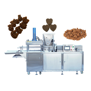 Machine de production automatique de friandises pour chats et chiens, extrudeuse d'aliments pour animaux de compagnie, équipement de formage de croquettes avec composants PLC pour oiseaux - Product Image 3