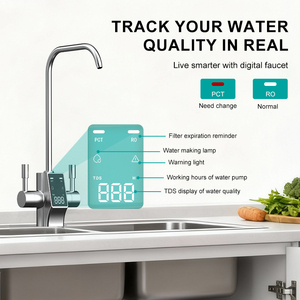 Hệ thống lọc nước thẩm thấu ngược gia dụng Nobana 1000G đặt dưới bồn rửa, tự làm sạch bằng điện, không cần bình chứa - Product Image 5