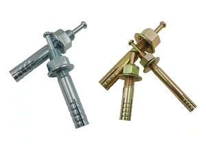 JIS Standard HIT <span class=keywords><strong>ANCHOR</strong></span>/STRIKE <span class=keywords><strong>ANCHOR</strong></span> Jangkar Ekspansi Baja Karbon dengan Mur Konik Lapisan Seng Kuning Kapasitas 800-4000kgf - Product Image 2