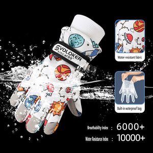 Gants d'hiver imperméables pour enfants Gants <span class=keywords><strong>de</strong></span> neige chauds Gants <span class=keywords><strong>de</strong></span> <span class=keywords><strong>ski</strong></span> Patinage Cyclisme Mitaines pour tout-petits Gants d'équitation coupe-vent - Product Image 6