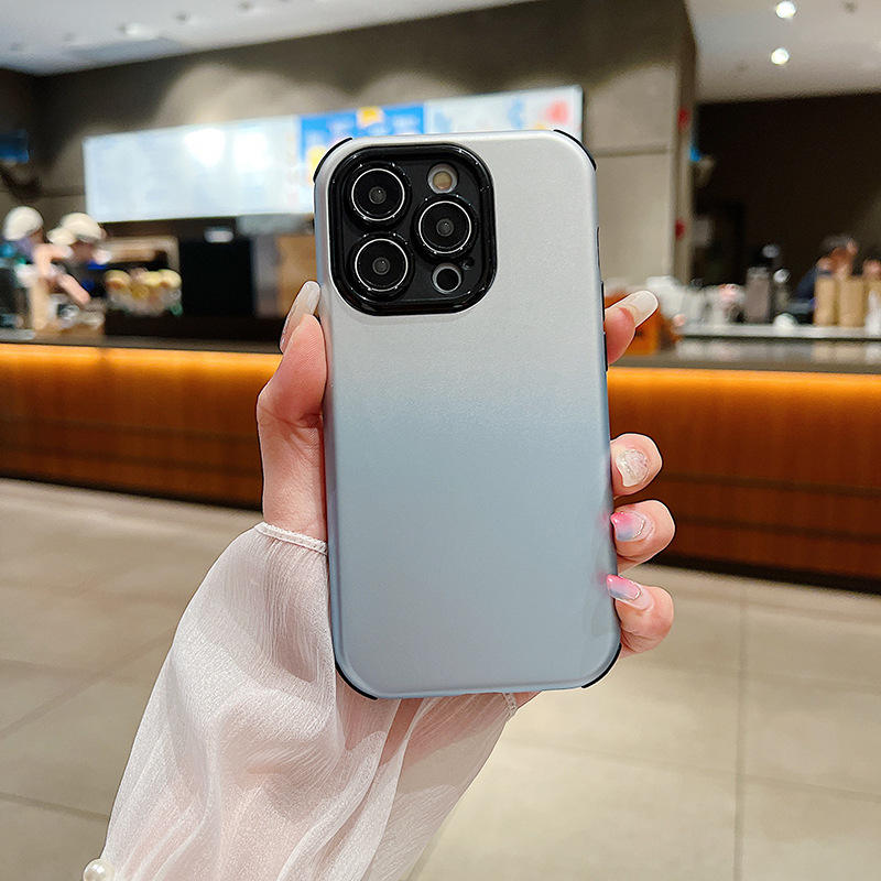 Gradient Silver Sky Blue