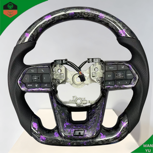 Volant LC300 GR, mise à niveau de l'ancien au nouveau, pour <span class=keywords><strong>Toyota</strong></span> Land Cruiser 300 2021, volant en cuir grain de bois <span class=keywords><strong>2022</strong></span> - Product Image 2