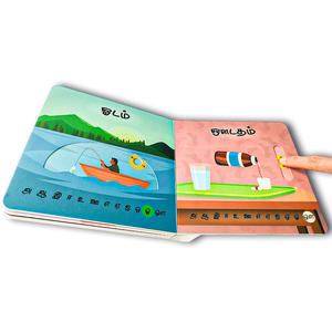 Vente en gros d'usine, livres interactifs personnalisés, papier recyclé, livres d'histoires éducatifs pour enfants, livres cartonnés de haute qualité, impression de livres - Product Image 2