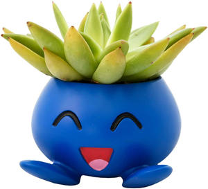 กระถางปลูกต้นไม้กลิ่น3.25 '',ยอดเยี่ยมสำหรับพืชอวบน้ำ,พืชในบ้าน,พืช Echeveria,ต้นไม้หยก | กระถางดอกไม้ขนาดเล็กสูง8.25ซม. - Product Image 1