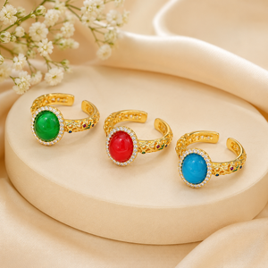 Anello aperto regolabile, design in stile naturale, gioiello unisex per uso quotidiano - Product Image 3