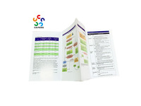 Folletos/Volantes de Papel Recubierto Personalizados OEM, Tamaño A4/A5, Impresión Offset a 4 Colores CMYK con Laminado Brillante/Mate, Volantes Comerciales
