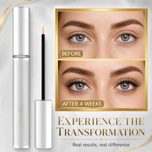 Sérum pour cils et sourcils végétalien OEM, enrichi en kératine et huile de ricin, pour la croissance et le rehaussement, personnalisable avec votre logo - Product Image 3