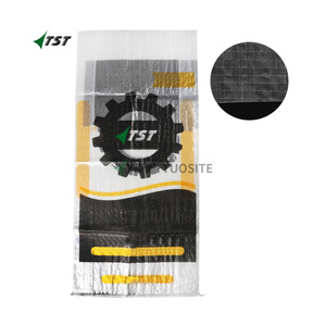 Sac en riz tissé à <span class=keywords><strong>4</strong></span> soudures avec poignée <span class=keywords><strong>et</strong></span> fenêtre latérale, logo, qualité alimentaire, résistant pour un emballage flexible - Product Image 4