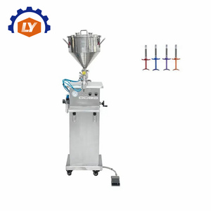 Machine de remplissage semi-automatique de seringues à gel médical pour l'<span class=keywords><strong>acide</strong></span> <span class=keywords><strong>hyaluronique</strong></span> et les injecteurs cosmétiques - Product Image 1