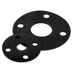 Chuyên nghiệp niêm phong phi tiêu chuẩn Vòng cao su phẳng mặt bích Gasket Silicone Gasket con dấu nhẫn cao su niêm phong O-ring cao su Gasket