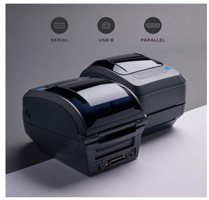 เครื่องพิมพ์แบบถ่ายโอนความร้อน Zebra Desktop GX430t ความกว้างการพิมพ์ 4 นิ้ว เชื่อมต่อผ่าน USB ความละเอียด 203dpi รับประกัน 6 เดือน รุ่น GX43-102510-000 - Product Image 2