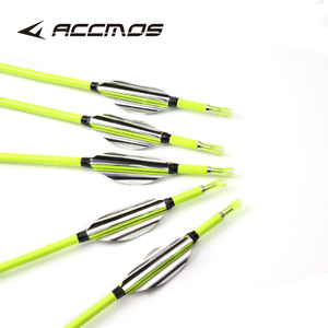 <span class=keywords><strong>6</strong></span>/12 pz Frecce in Carbonio Puro ID 4.2mm 32 Pollici Spine 400 500 600 700 800 900 1000 con Aletta a Spirale da 1.8 Pollici per Tiro con l'Arco e Caccia - Product Image 5