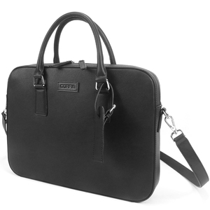 Maletín de Cuero PU para Hombre, Bolsa para Portátil, Bolsa de Hombro para Negocios, Gran Capacidad, Bolsa de Trabajo de Oficina con Asa Superior - Product Image 2