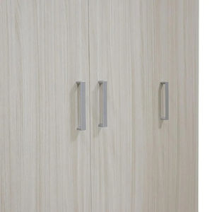 Guarda-Roupa de Madeira Personalizado Estilo Tradicional com 3 Portas Articuladas e Gavetas para Quarto - Product Image 5