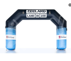 Cetak kustom luar ruangan PVC lengkungan tiup gerbang promosi mulai acara iklan tiup dengan Blower udara - Product Image 1