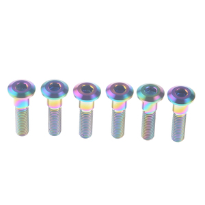 Bu lông Titan M7 x 32mm TC4 cấp 5 dành cho mâm xe BBS HRE SSR BC WORK OZ Rays, kiểu lục giác ba cạnh, mâm ba mảnh, vít/ốc titan rèn - Product Image 5