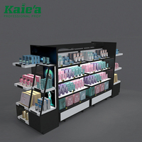 Présentoir en verre de stand de parfum, 1 pièce, pour intérieur, mini magasin