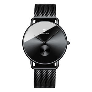 Nouvelle montre à quartz pour homme 2026, noire, design élégant, étanche et lumineuse - Vente en gros directe usine pour montres pour homme - Product Image 1