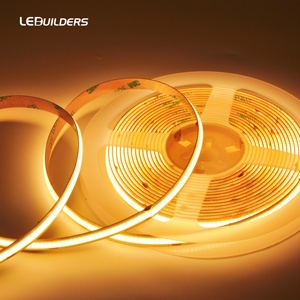 Có thể điều chỉnh 8mm linh hoạt 24V/12V COB <span class=keywords><strong>LED</strong></span> Strip 480 <span class=keywords><strong>LED</strong></span>/M IP20 <span class=keywords><strong>USB</strong></span> 3000k-6000K 10W cao CRI 90 + Dimmable chiếu sáng trong nhà 3 năm - Product Image 3