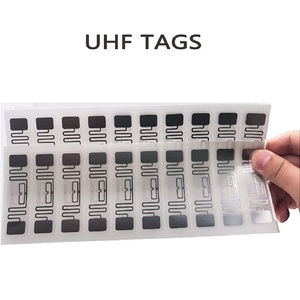 Etiqueta adhesiva pasiva de papel con incrustaciones secas de formas personalizadas, etiqueta de seguridad de seguimiento a prueba de manipulaciones UHF <span class=keywords><strong>Rfid</strong></span>, etiqueta de joyería - Product Image 5
