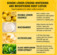 Lotion Tubuh Garnier Pemutih dengan Lemon Vitamin C Niacinamide Melembapkan Menutrisi Mencerahkan 400ml untuk Berbagai Jenis Kulit