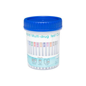 Vaso de Prueba de <span class=keywords><strong>Drogas</strong></span> Personalizado con Logotipo, de 10 Paneles, Tipo T, para Pruebas de COC/BAR/AMP/MET/THC/OPI/PCP/MDMA/MTD/BZO DOA - Product Image 2