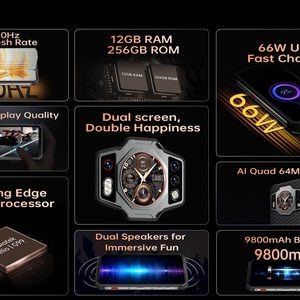 สมาร์ทโฟนรุ่นใหม่ ทนทาน ระบบปฏิบัติการ Android 12 กล้องหลัก 64MP รองรับ NFC Google Play เวอร์ชันสากล หน่วยความจำ 12GB+256GB Oukitel WP21 - Product Image 4